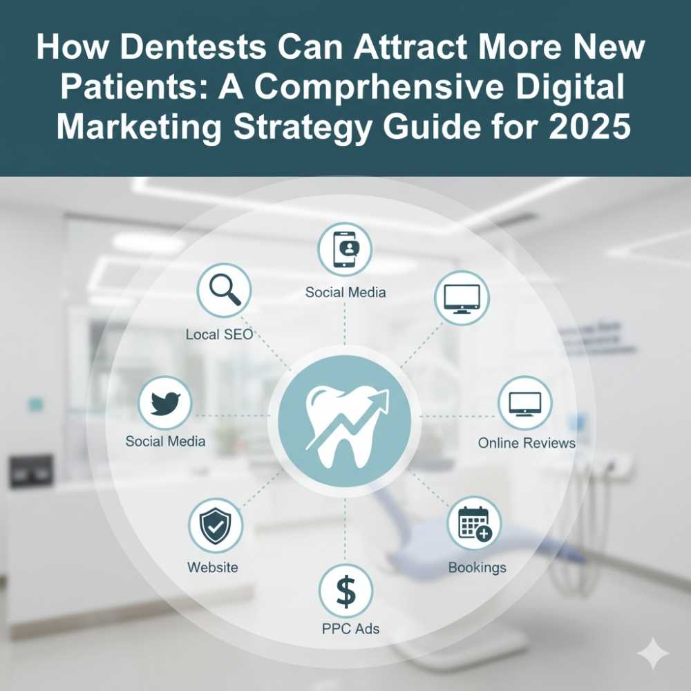 How Dentists Can Attract More New Patients: A Comprehensive Digital Marketing Strategy Guide for 2025