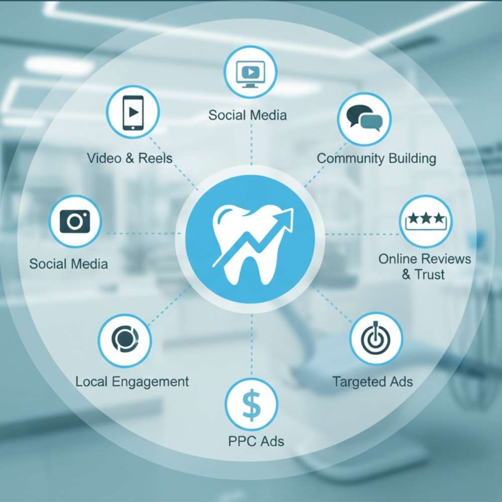 Social Media Marketing for Dentists: The Complete 2025 Strategy to Build Community, Attract Patients, and Boost Practice Growth